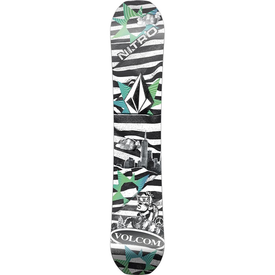 Nitro Ripper X Volcom Snowboard - 2025 - Kids' One Color