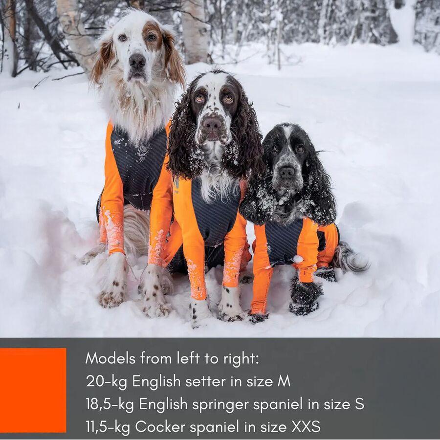 Non-stop Dogwear Protector Snow - Male Black/Orange