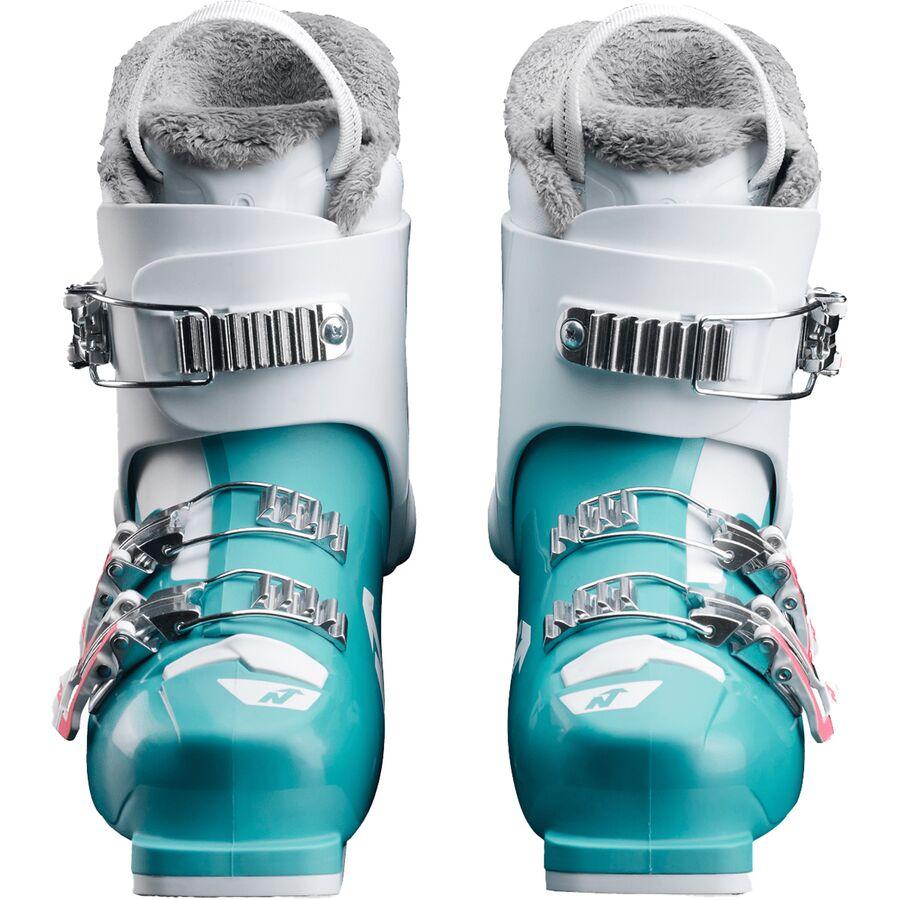 Nordica Speedmachine J3 Ski Boot - 2025 - Girls' Light Blue/White/Pink