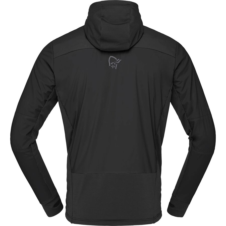 Norrona Falketind Alpha90 Insulated Zip Hood Jacket - Men's Caviar