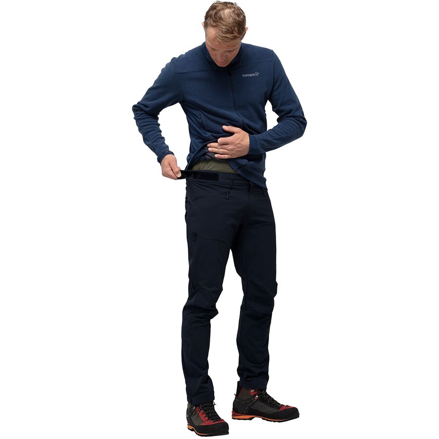 Norrona Falketind Flex1 Softshell Pant - Men's Caviar