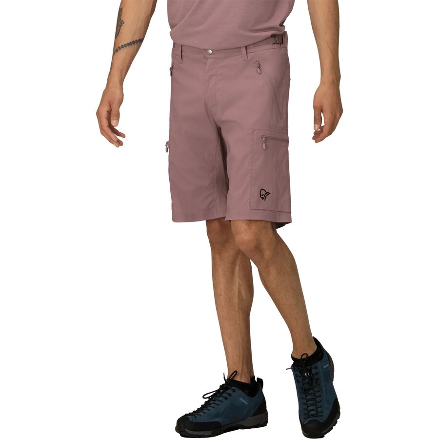Norrona Femund Light Cotton Short - Men's Grape Shake