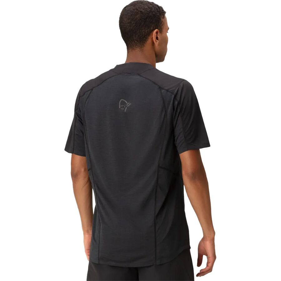Norrona Senja Equaliser Lightweight T-Shirt - Men's Caviar
