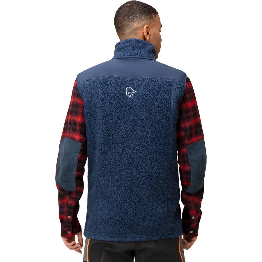 Norrona Trollveggen Thermal Pro Vest - Men's Indigo Night/Indigo Night