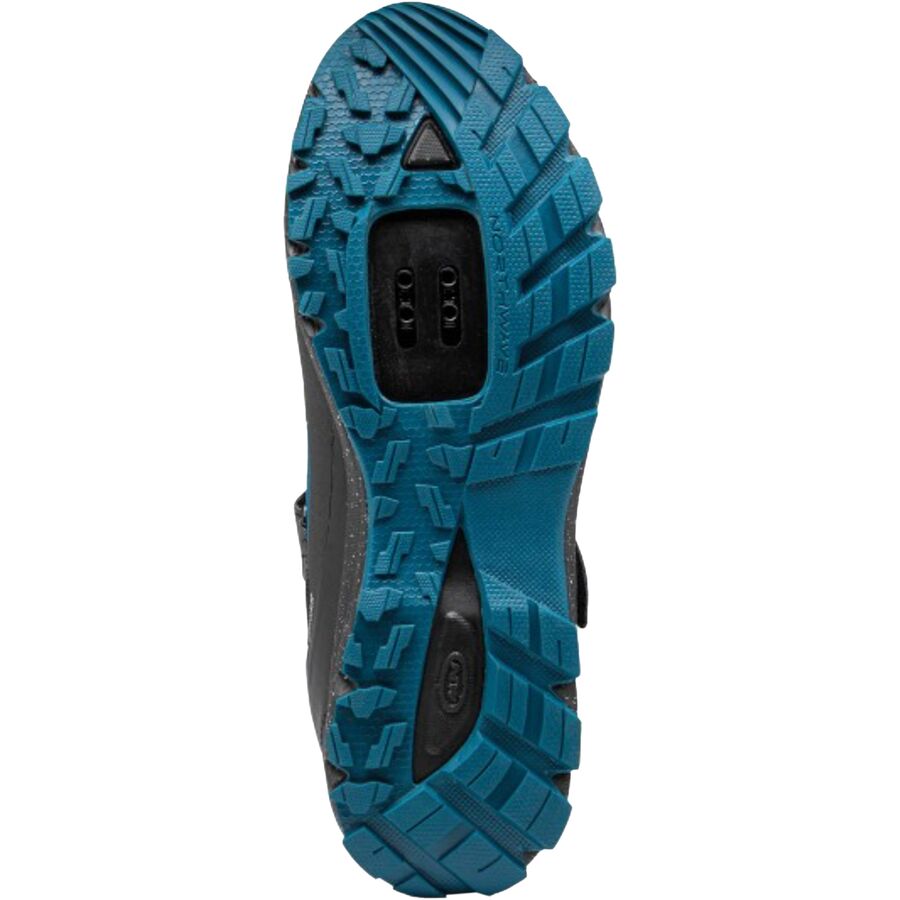 Northwave Corsair Mountain Bike Shoe - Men's Black/Blue Coral