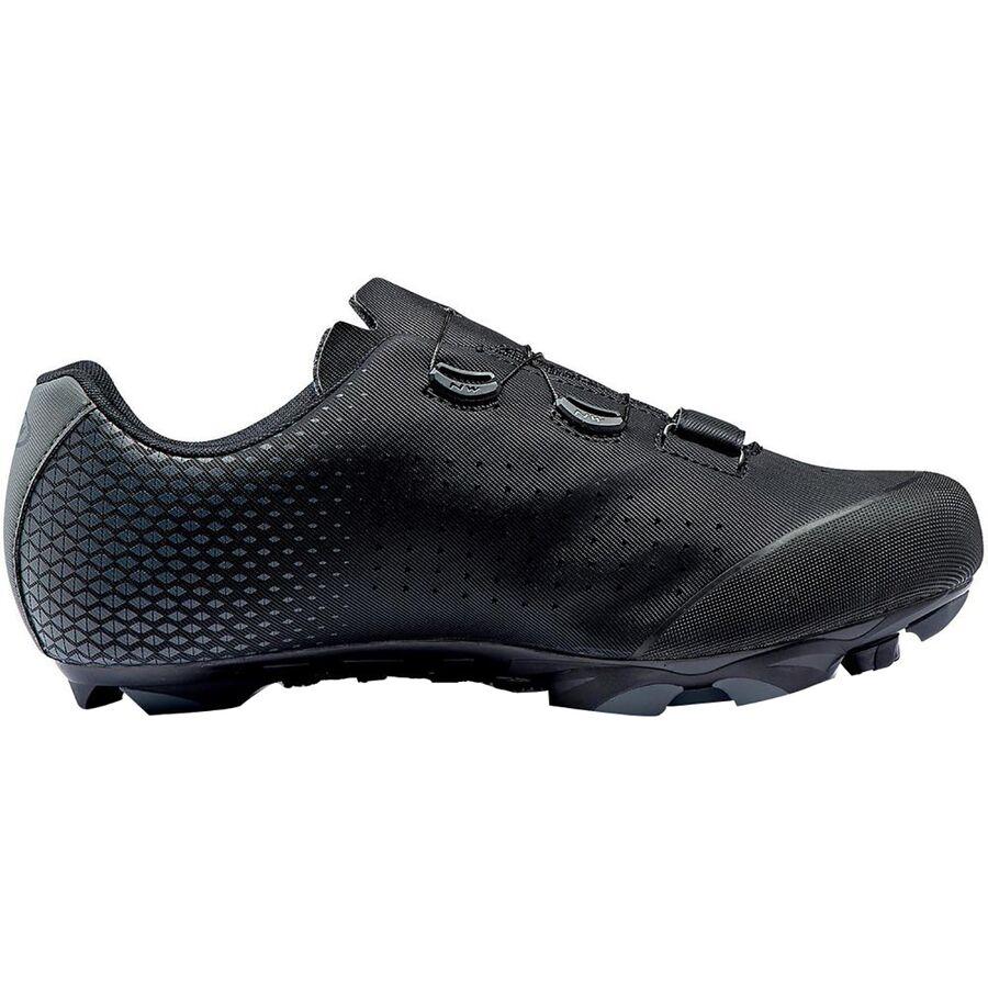 Northwave Genetix Plus 2 Wide Mountain Bike Shoe - Men's Black/Anthra