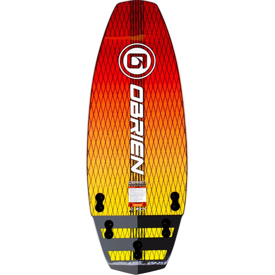 O'Brien Water Sports FX V3 Wakesurf Board Orange