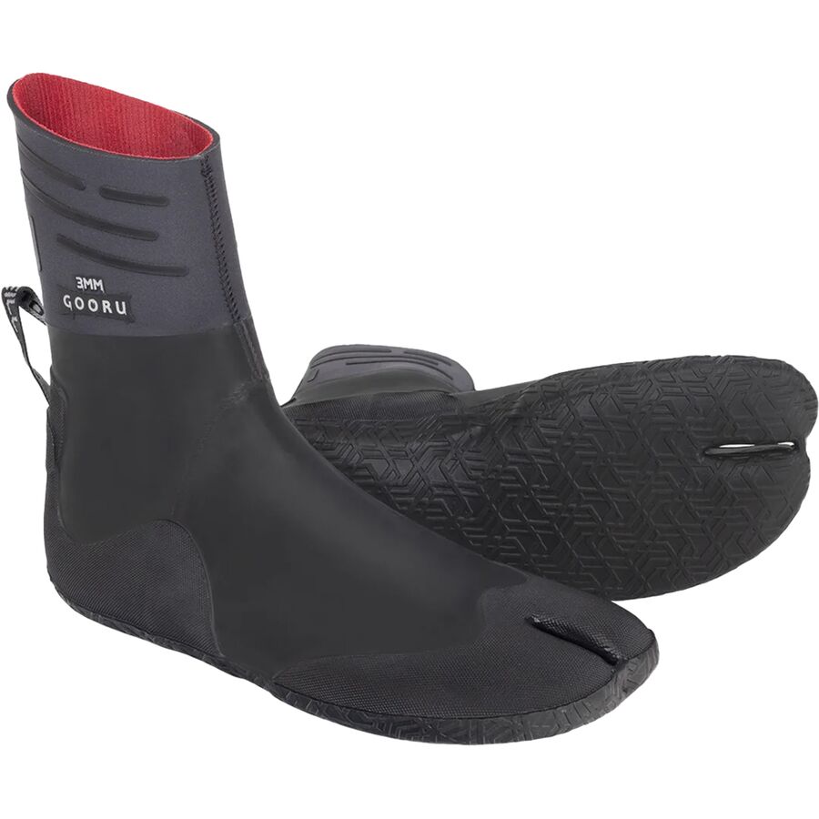 O'Neill Gooru Dipped 3mm ST Booties Smoke/Black