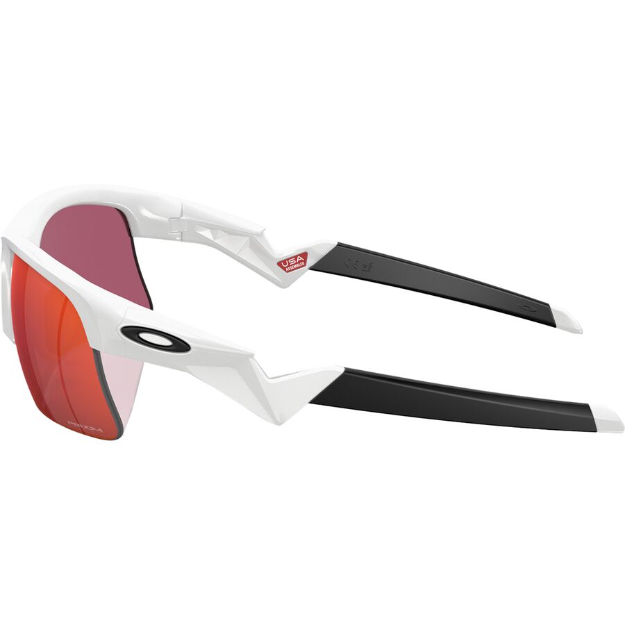 Oakley Capacitor Prizm Sunglasses - Kids' Polished White/Prizm Field