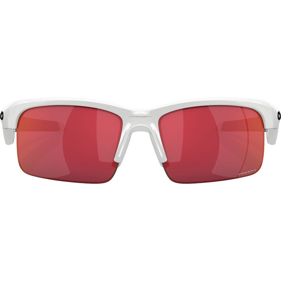 Oakley Capacitor Prizm Sunglasses - Kids' Polished White/Prizm Field