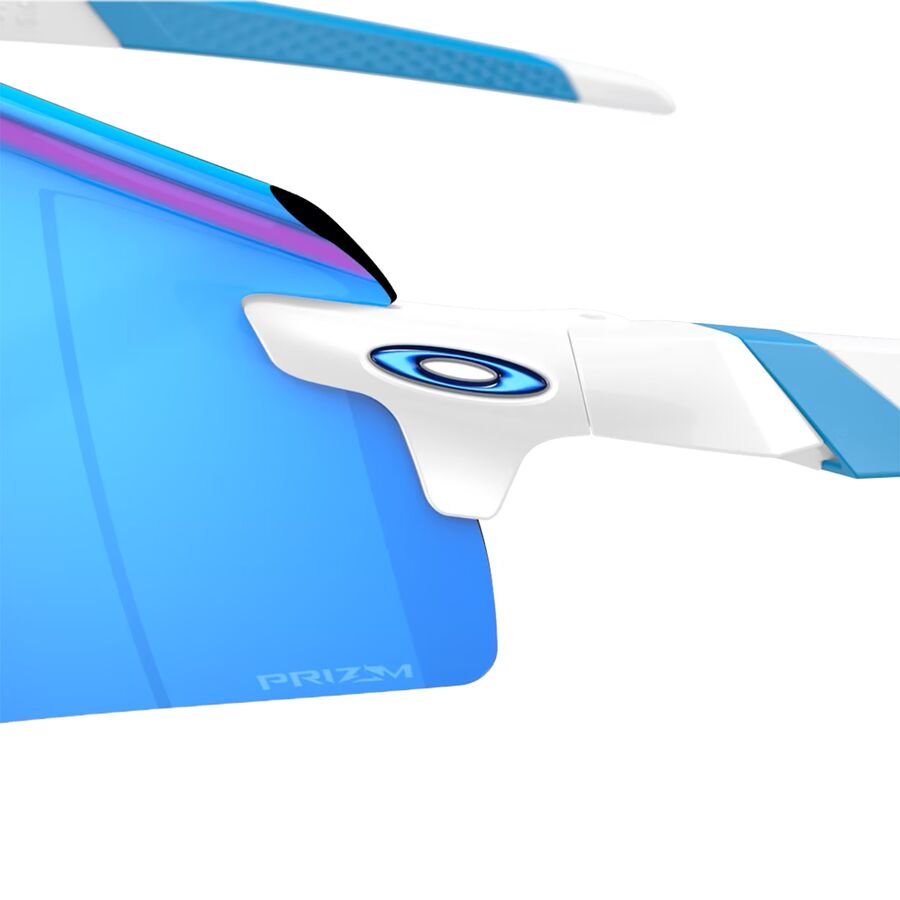 Oakley Encoder Sunglasses Polished White W/ PRIZM Sapphire