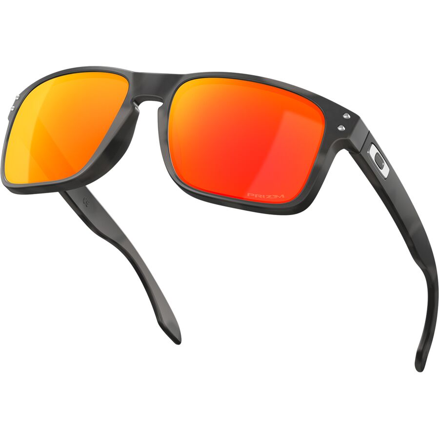 Oakley Holbrook Prizm Sunglasses Black Camo/Prizm Ruby