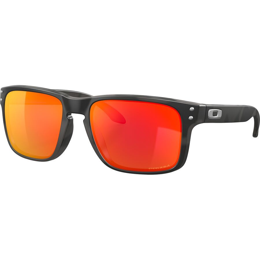 Oakley Holbrook Prizm Sunglasses Black Camo/Prizm Ruby