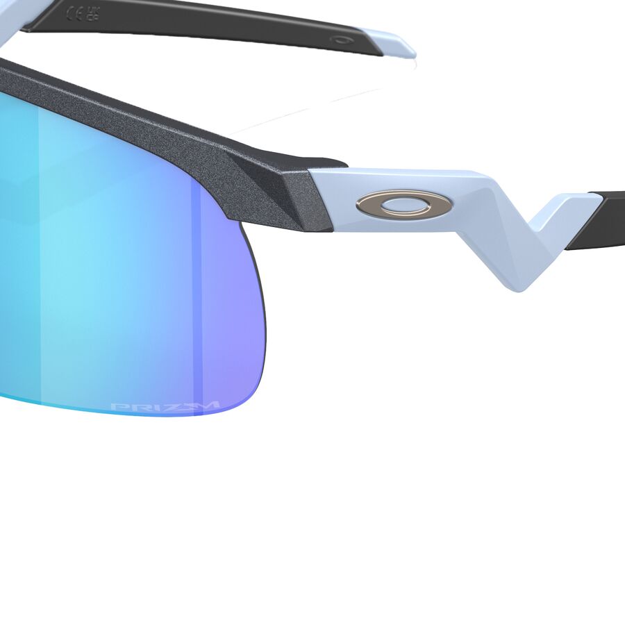 Oakley Resistor Prizm Sunglasses - Kids' Blue Steel/Prizm Sapphire