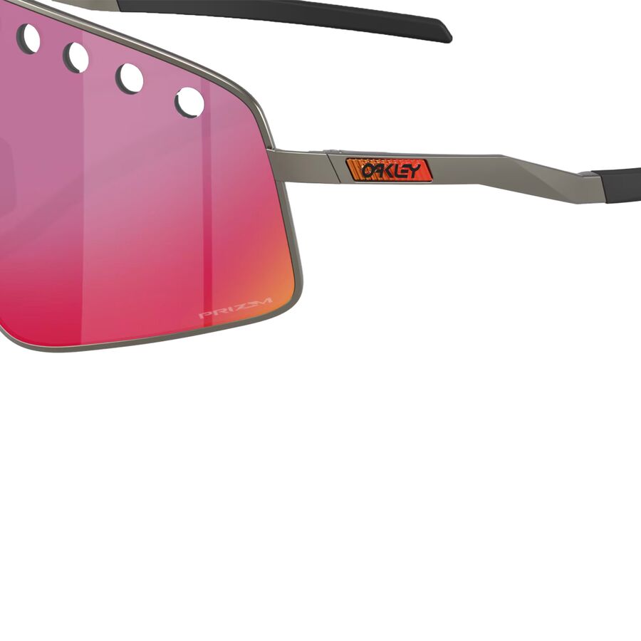 Oakley Sutro Ti Sweep Prizm Sunglasses Matte Gunmetal/Prizm Road