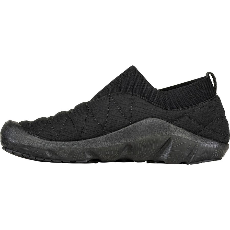 Oboz All Gender Whakata Puffy Low Shoe Black Sea