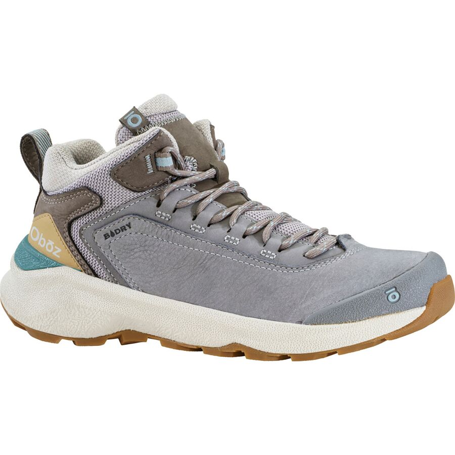 Oboz Cottonwood Mid B-DRY Hiking Boot - Women's Drizzle