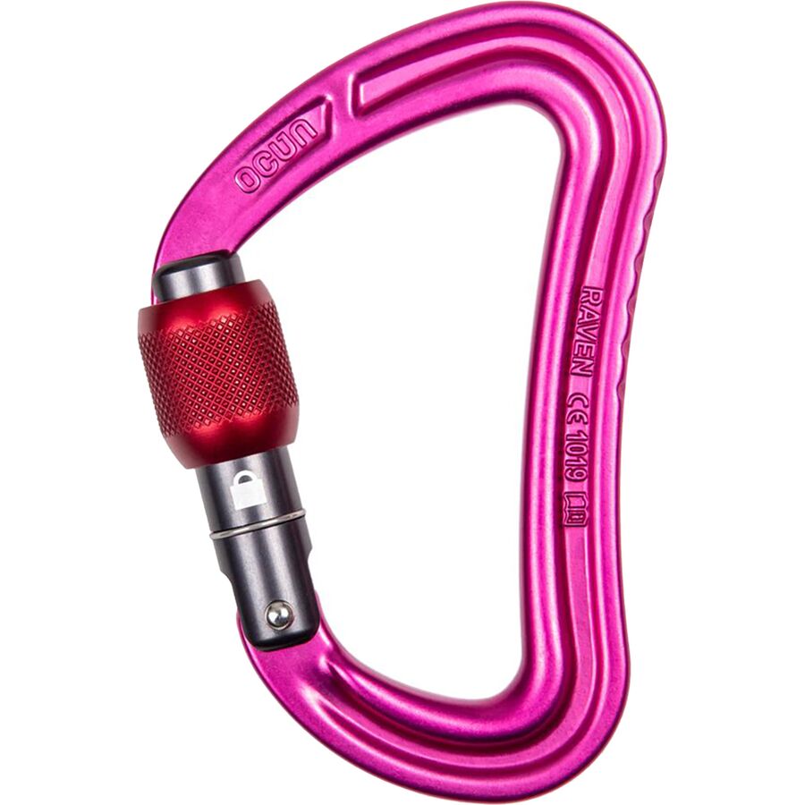 Ocun Raven Screw Carabiner - 3-Pack Red/Blue/Green