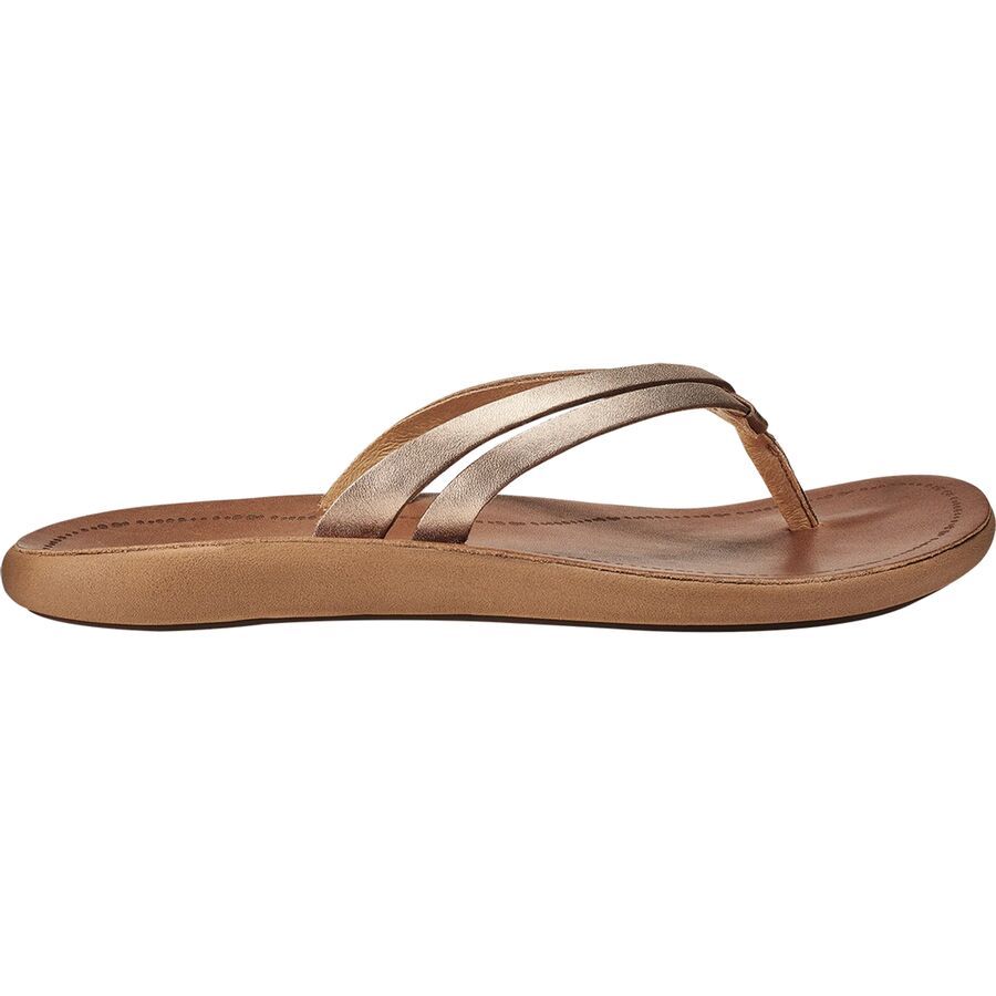 Olukai Kapehe Luana Flip Flop - Women's Bubbly/Sahara