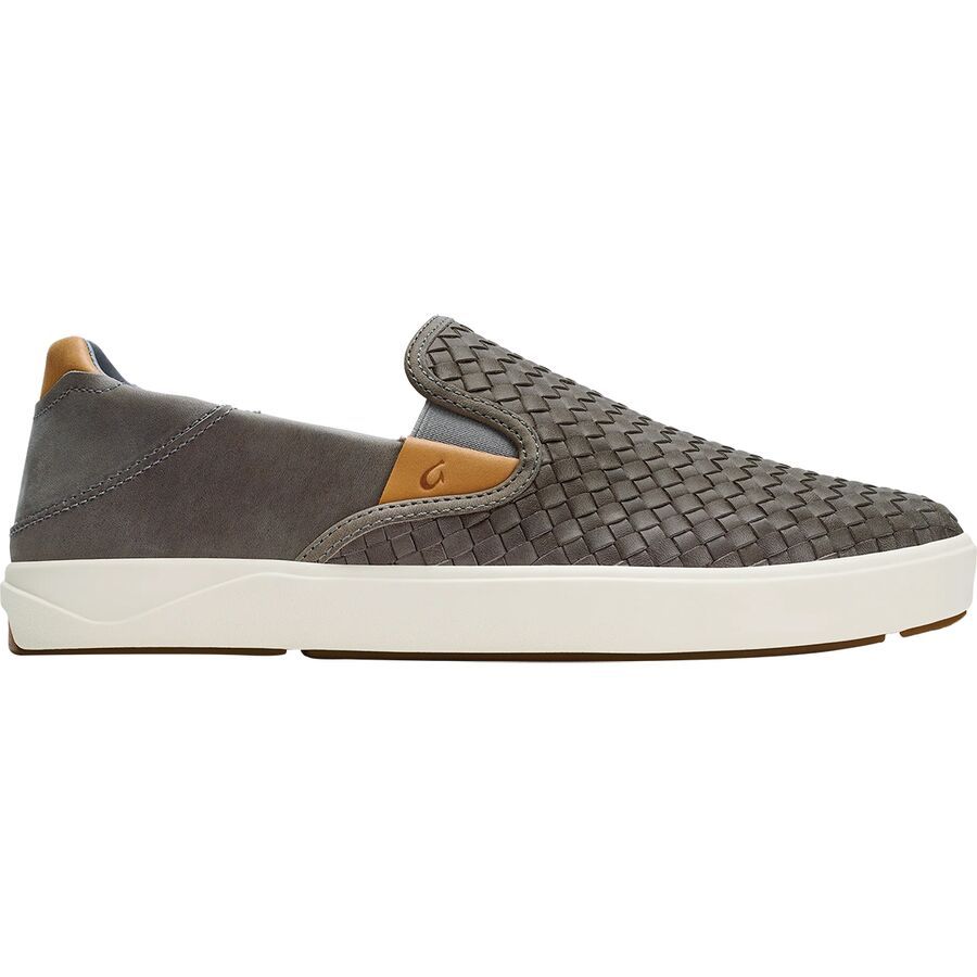 Olukai Lae'ahi Lauhala Shoe - Men's Ash/Ash