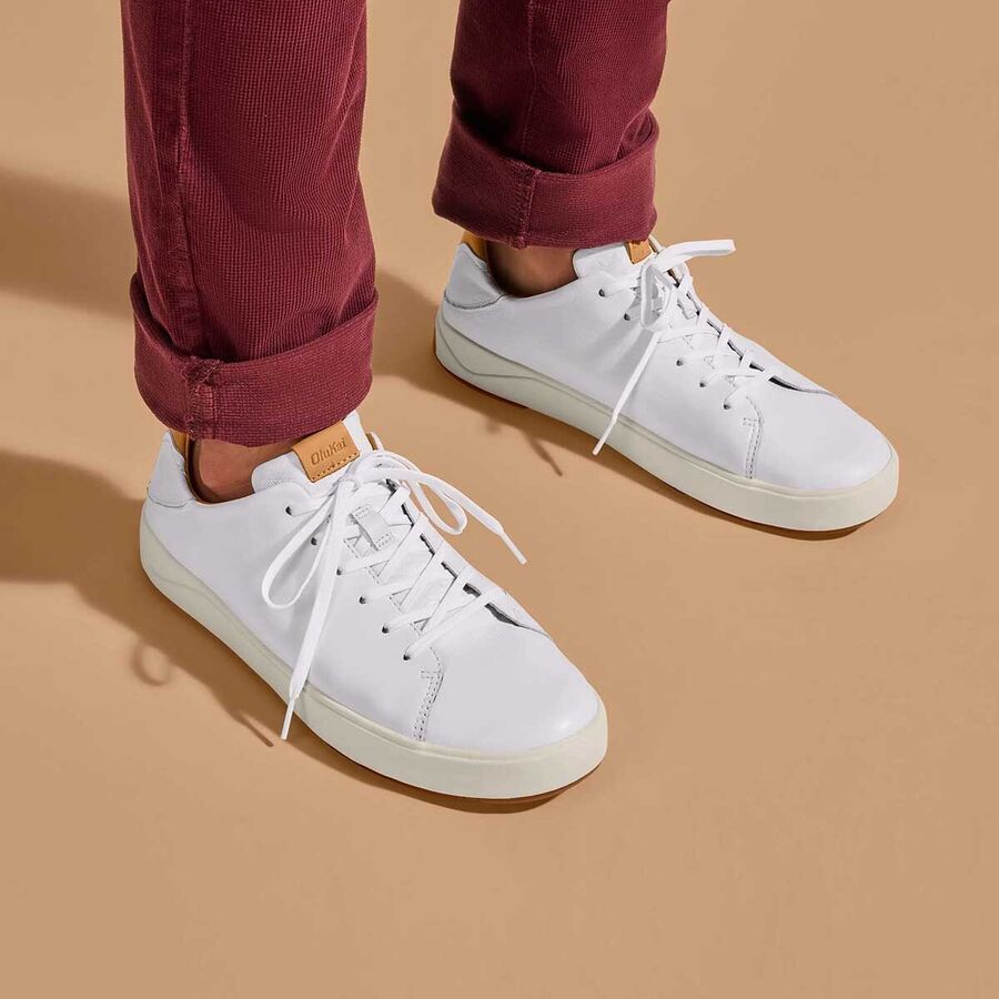 Olukai Lae'Ahi Li 'Ili Shoe - Men's Bright White/Bright White