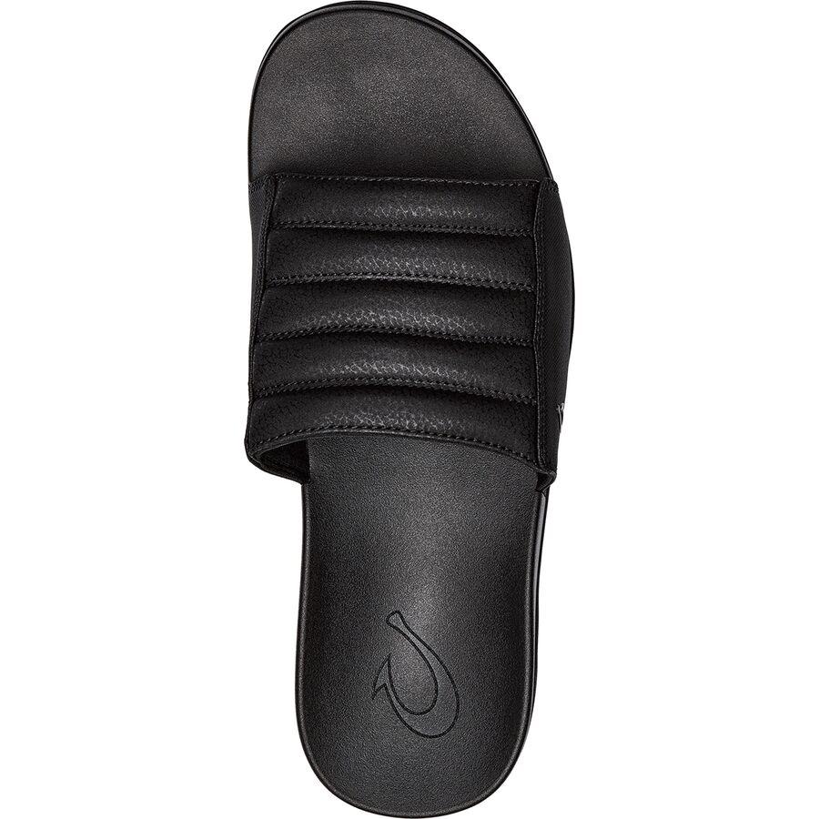 Olukai Maha 'Olu Sandal - Men's Black/Black