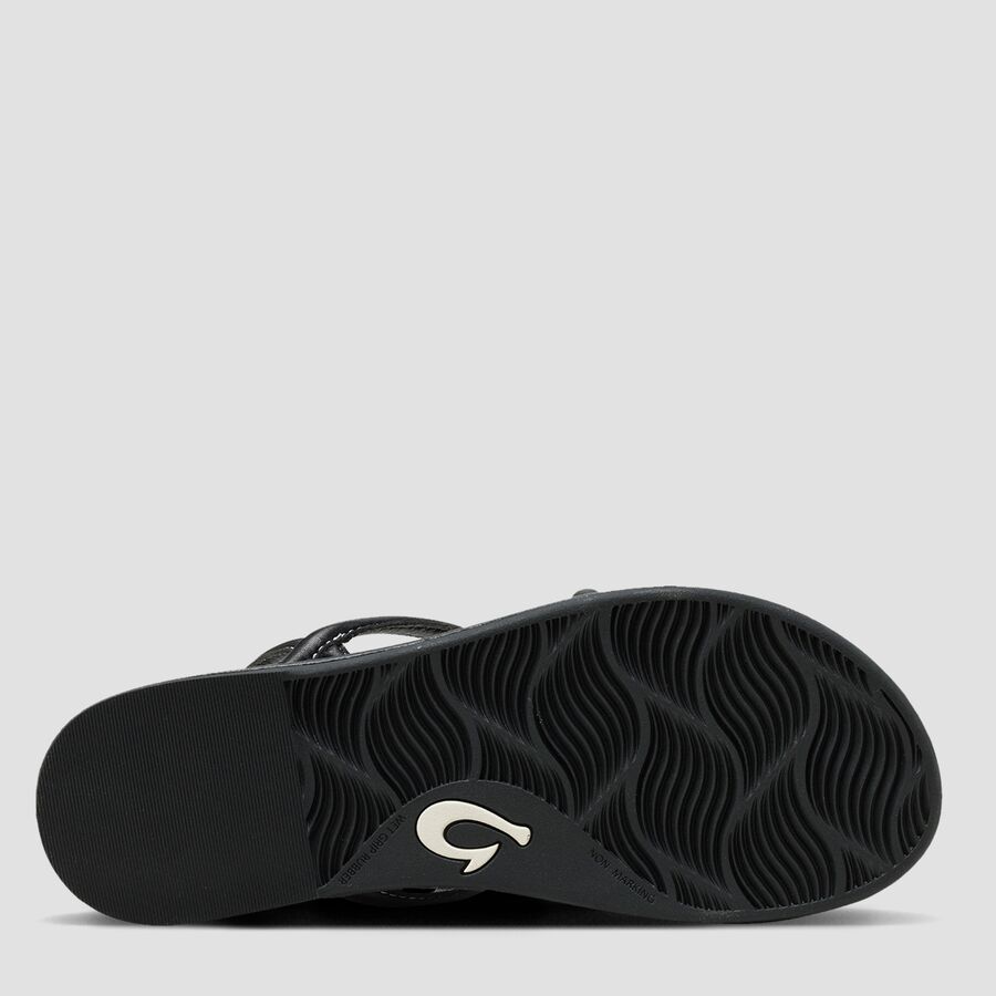 Olukai Tiare Strappy Sandal - Women's Black/Black