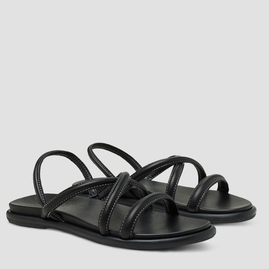 Olukai Tiare Strappy Sandal - Women's Black/Black