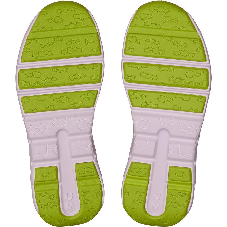 On Running Cloudleap Shoe - Little Kids' Mauve/Kiwi
