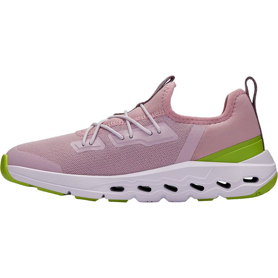 On Running Cloudleap Shoe - Little Kids' Mauve/Kiwi