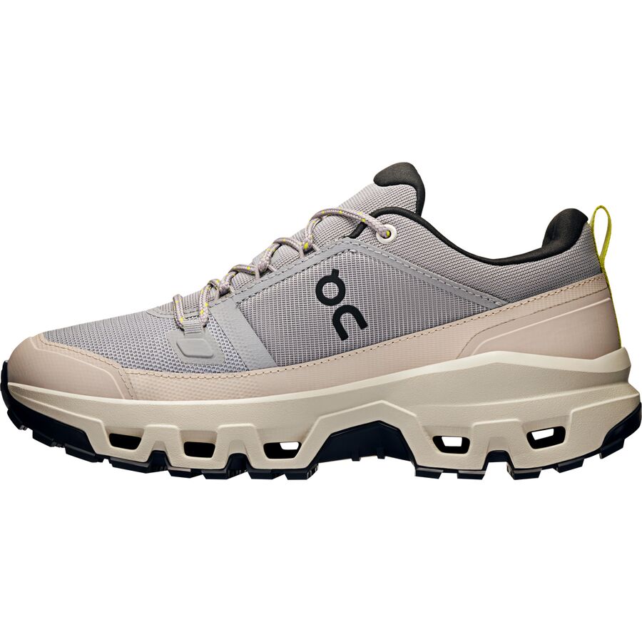 On Running Cloudrock Low Waterproof Hiking Shoe - Women's Alloy/Ice