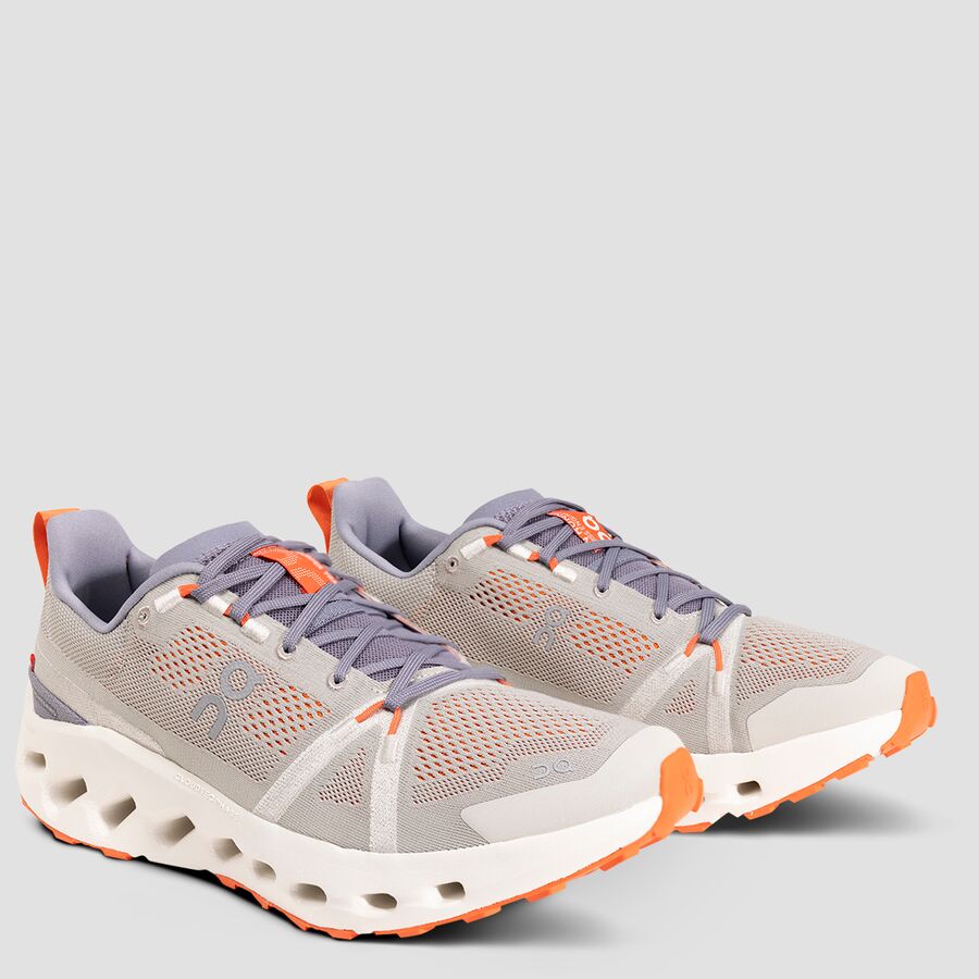 On Running Cloudsurfer Trail Shoe - Men's Fossil/Ivory