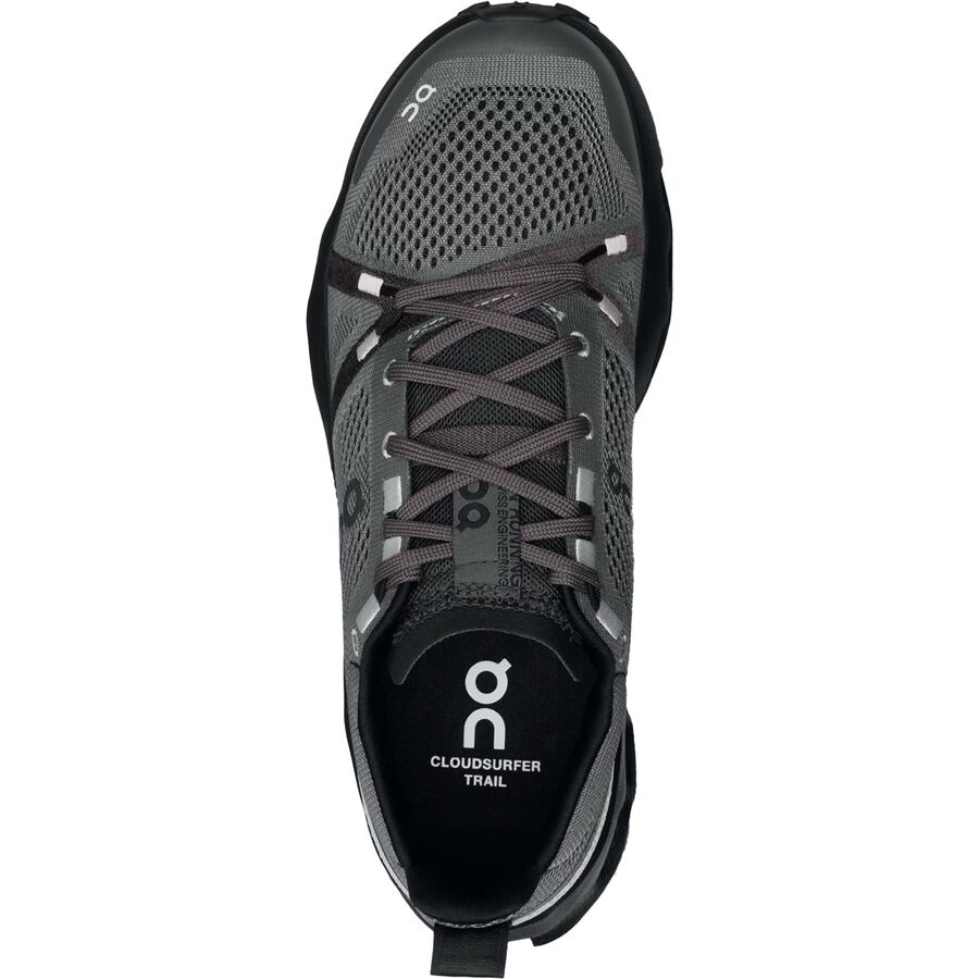 On Running Cloudsurfer Trail Shoe - Women's Eclipse/Black