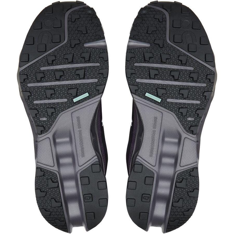 On Running Cloudsurfer Trail Waterproof Shoe - Women's Black/Eclipse