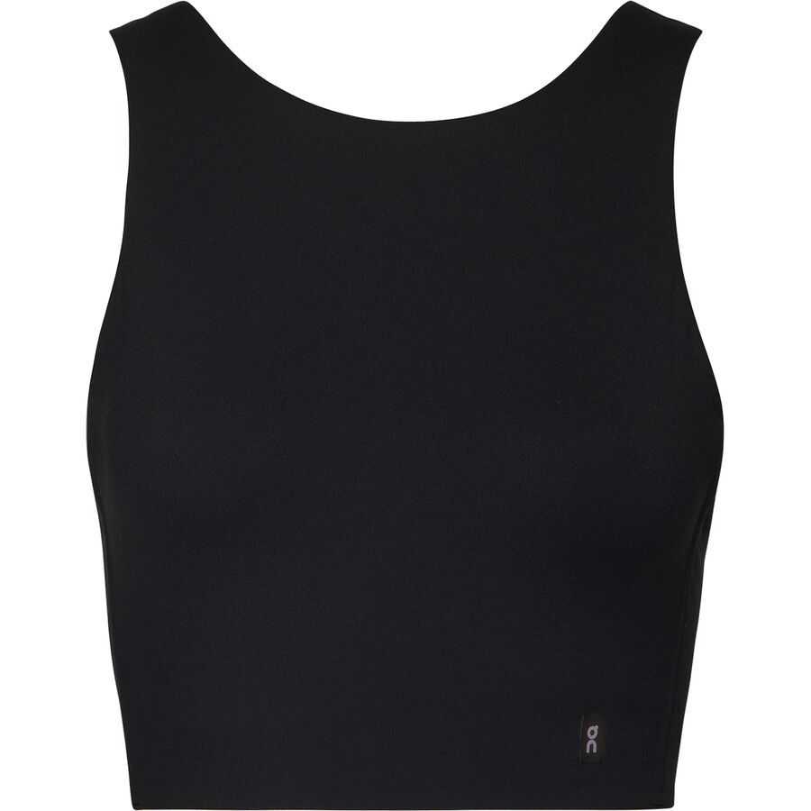 On Running Core 2-in-1 Crop Tank Top - Women's Black