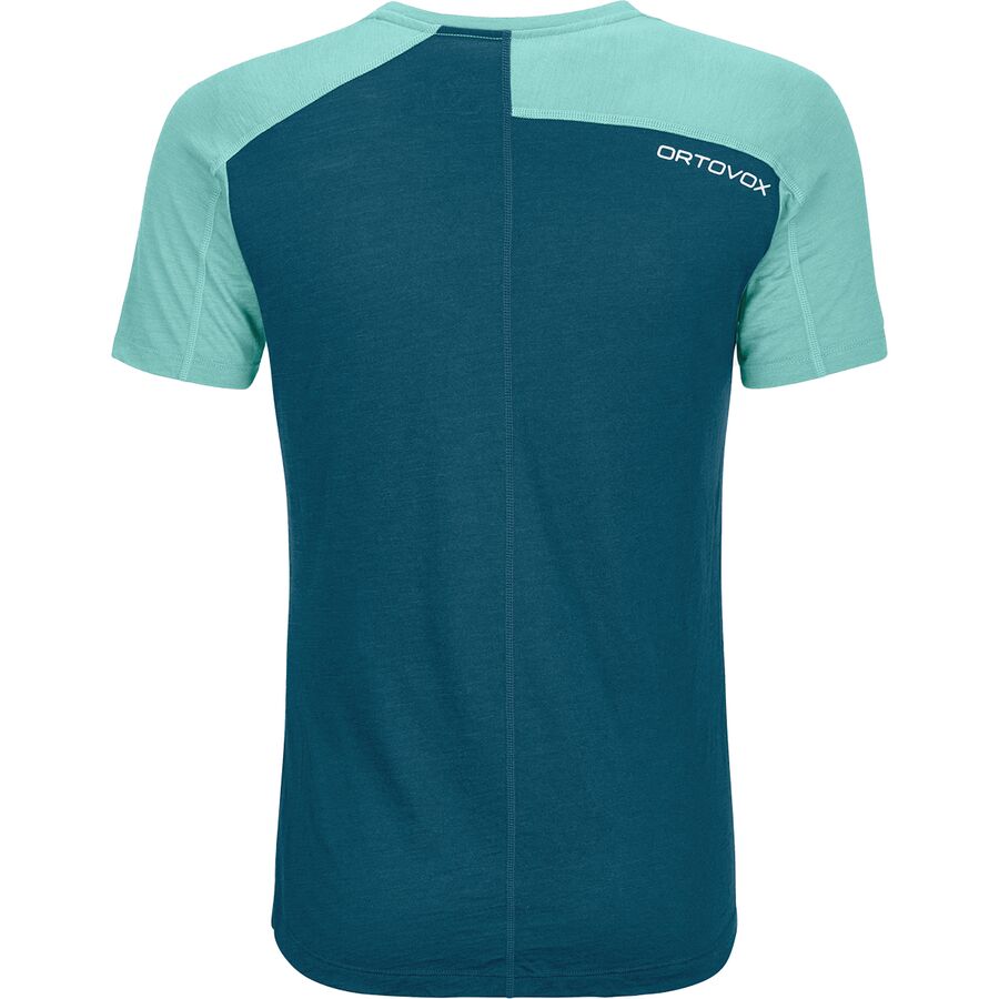 Ortovox 120 Tec Fast Mountain Short-Sleeve T-Shirt - Women's Petrol Blue