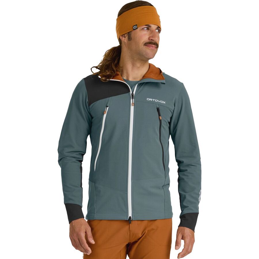 Ortovox Pala Hooded Jacket - Men's Dark Arctic Grey