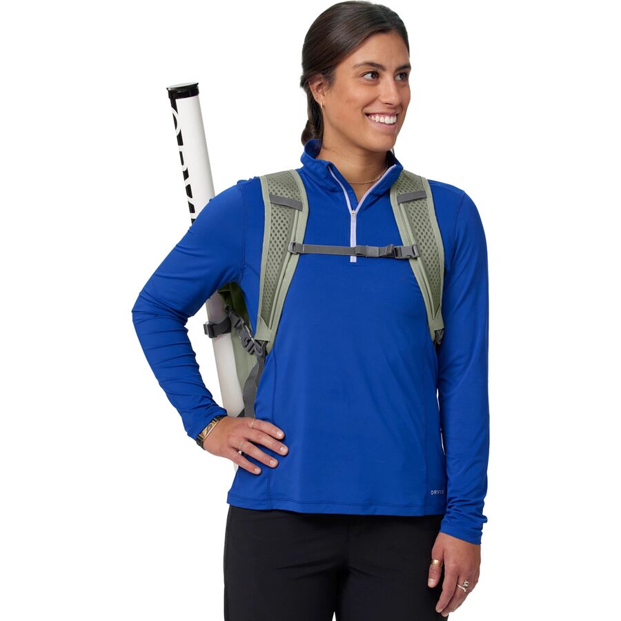Orvis Pro Waterproof Roll Top Backpack Cloud Burst