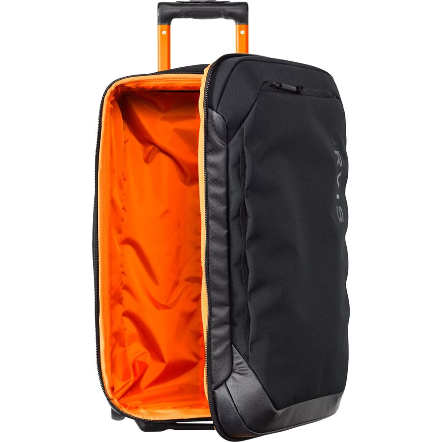 Orvis Trekkage LT Adventure 40L Roller Bag Black
