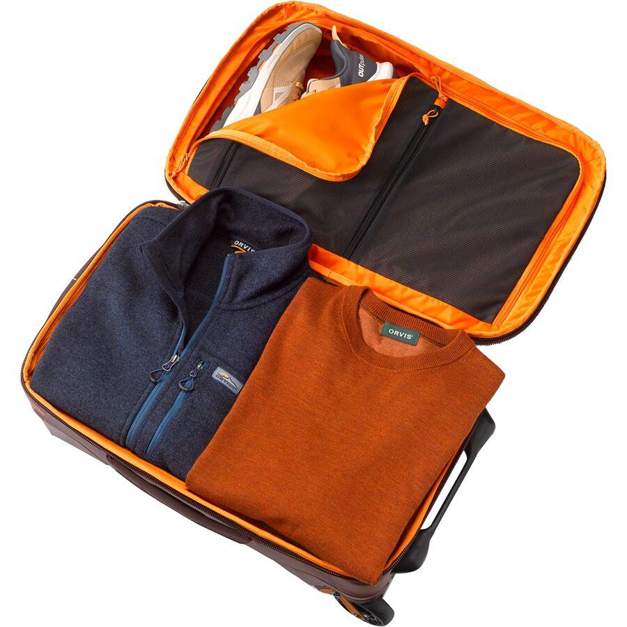 Orvis Trekkage LT Adventure 40L Roller Bag Black
