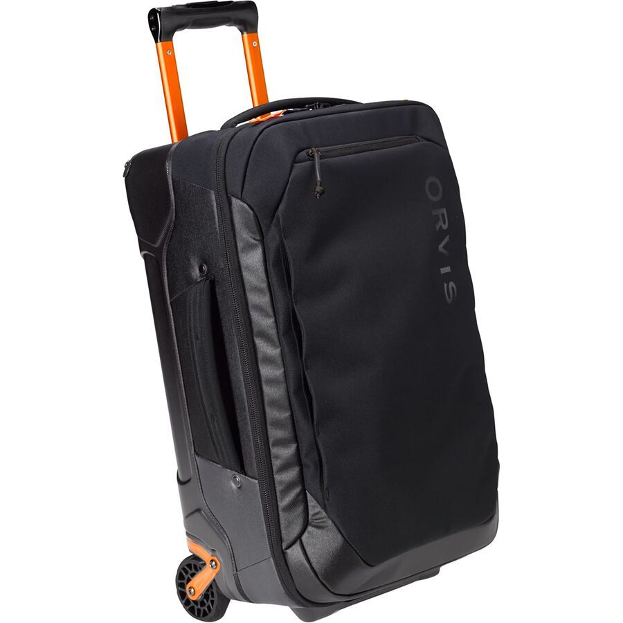 Orvis Trekkage LT Adventure 40L Roller Bag Black