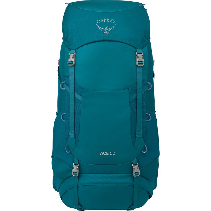 Osprey Packs Ace 50L Backpack - Kids' Blue Spikemoss/Deep Peyto