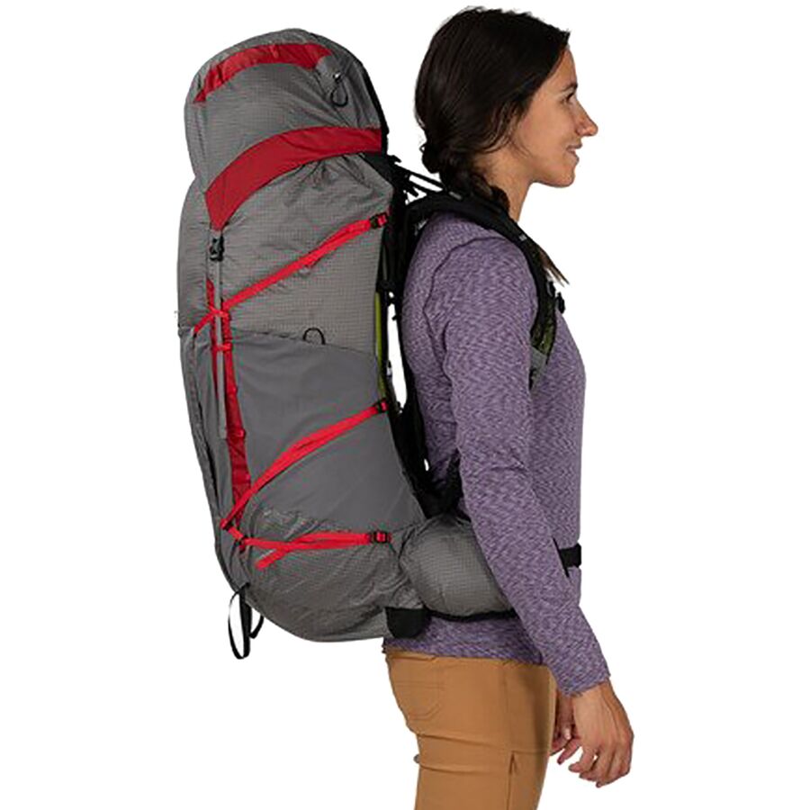 Osprey Packs Eja Pro 55L Pack - Women's Dale Grey/Poinsettia Red