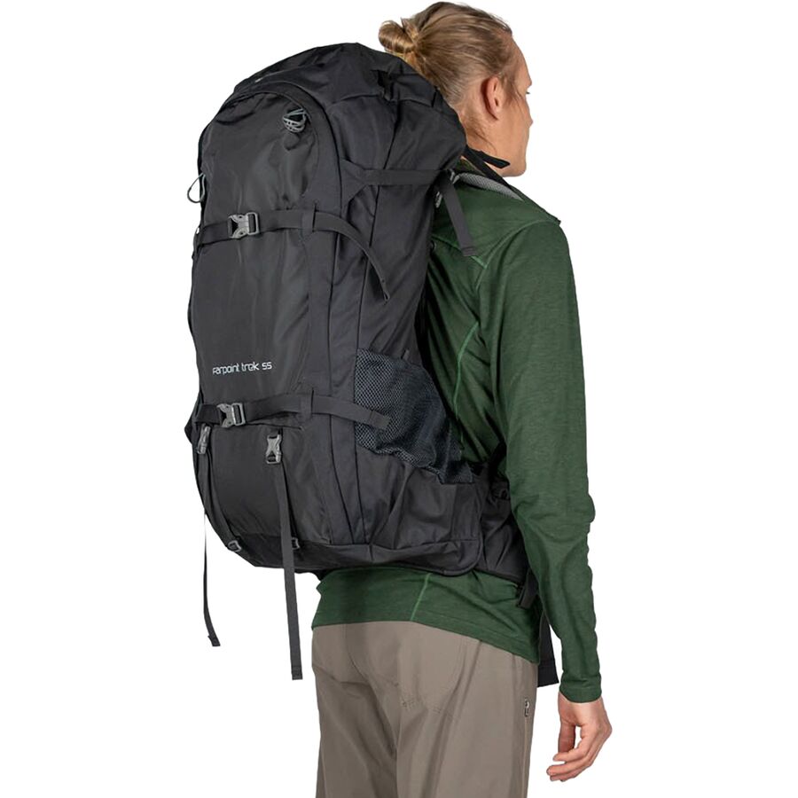 Osprey Packs Farpoint Trek 55L Travel Pack Black