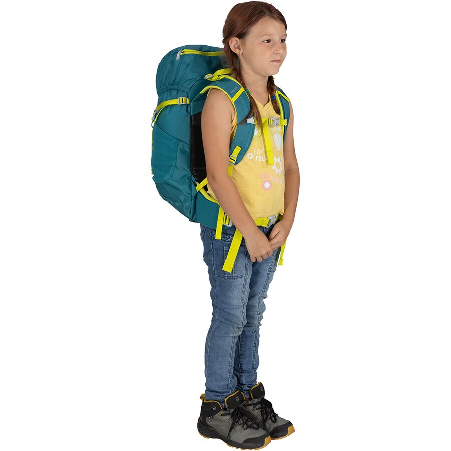 Osprey Packs Jet 28L Hydration Pack - Kids' Blue Spikemoss