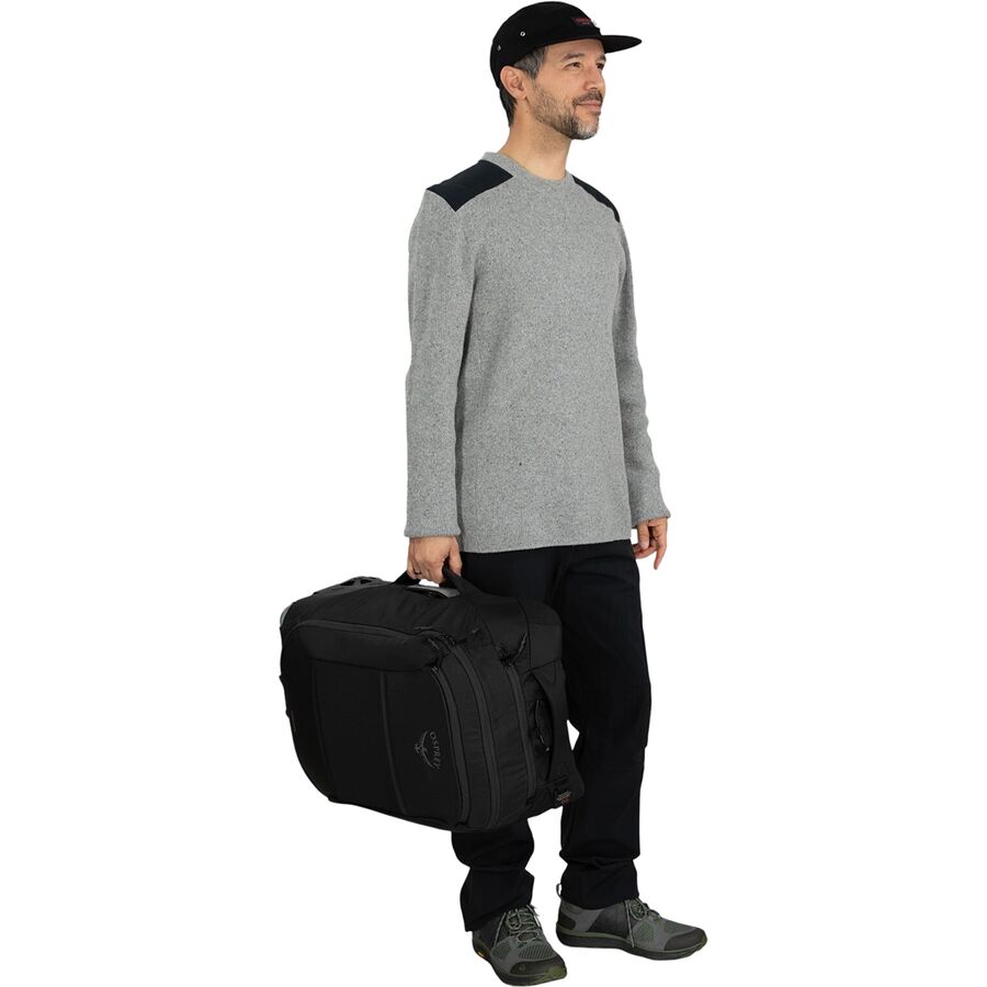 Osprey Packs Ozone 2-Wheel Carry-On Luggage Black