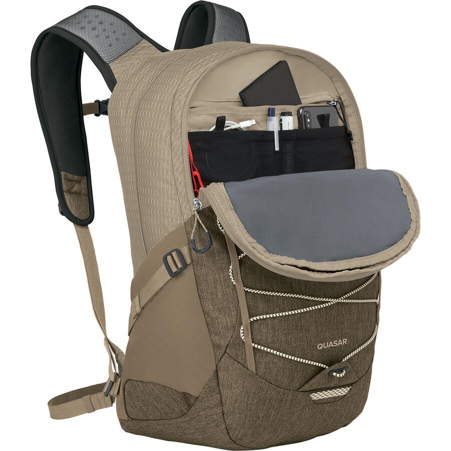 Osprey Packs Quasar 26L Backpack Alpaca Tan/Latte Brown Heather