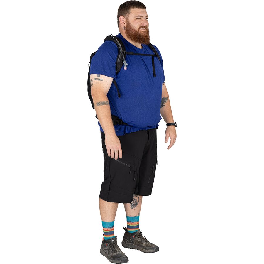 Osprey Packs Raptor 14 Extended Fit Backpack - Men's Black