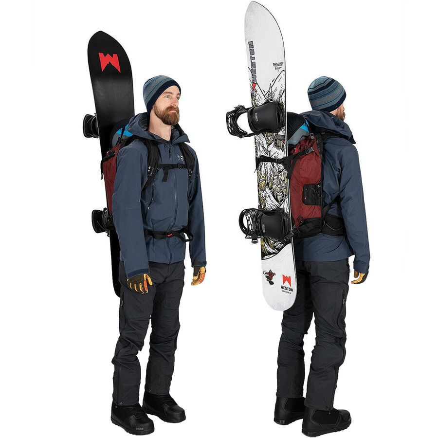 Osprey Packs Soelden Pro Avy 32L Airbag Backpack Red Mountain