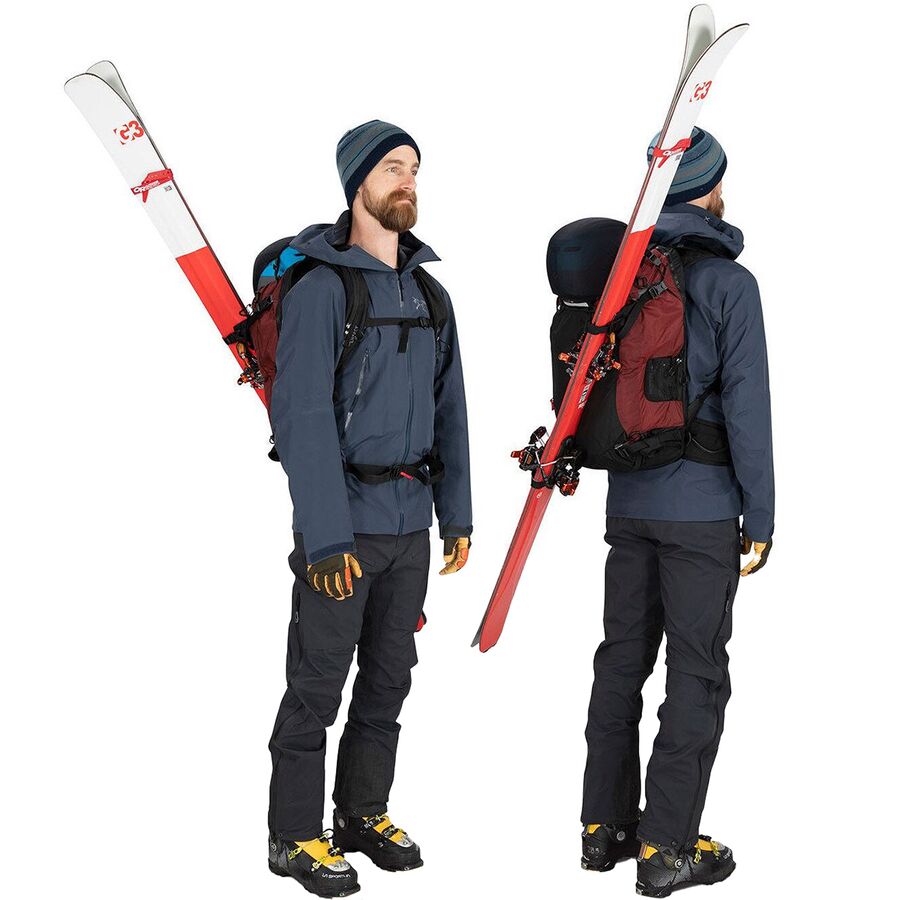 Osprey Packs Soelden Pro Avy 32L Airbag Backpack Red Mountain